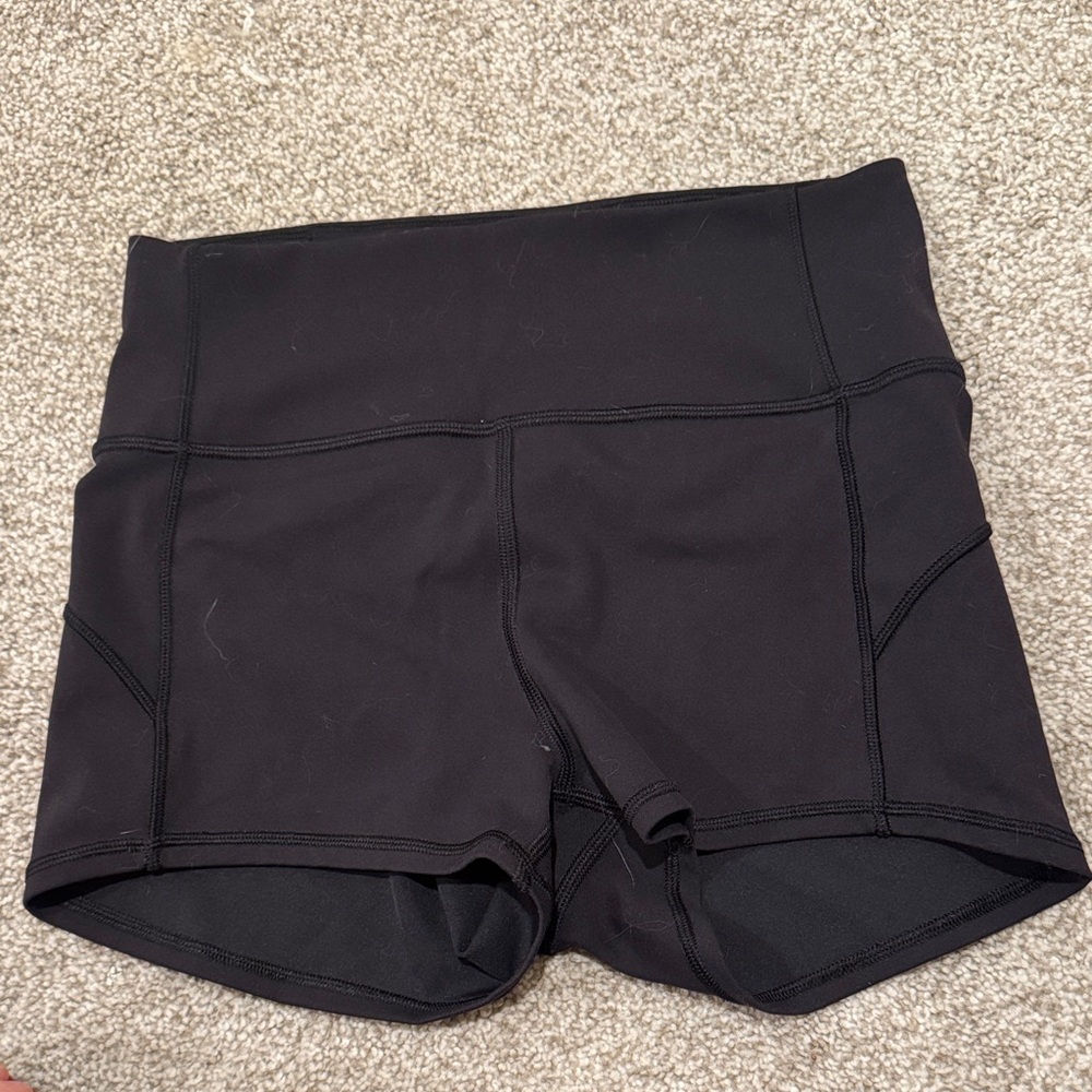Lululemon Athletica Black Bike Shorts